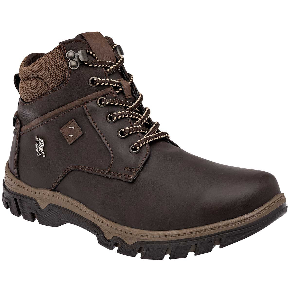 Botas de senderismo Exterior Sintético Color Café Para Hombre De American Polo