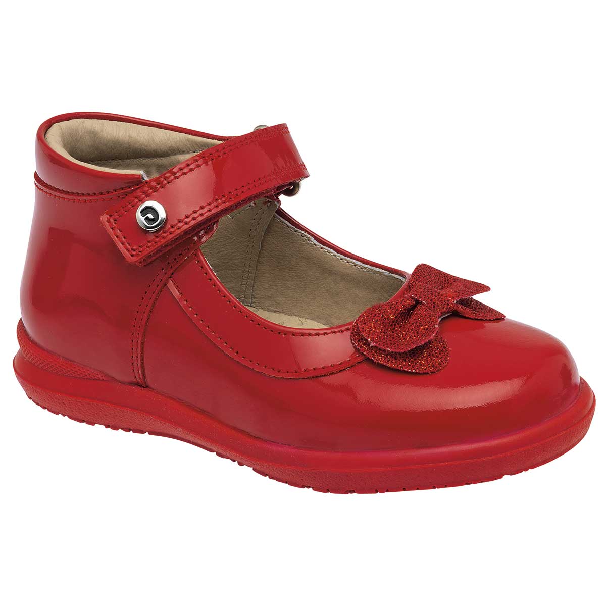 Zapatos mary jane Exterior Piel Color Rojo De Charol Para Niña De Dogi