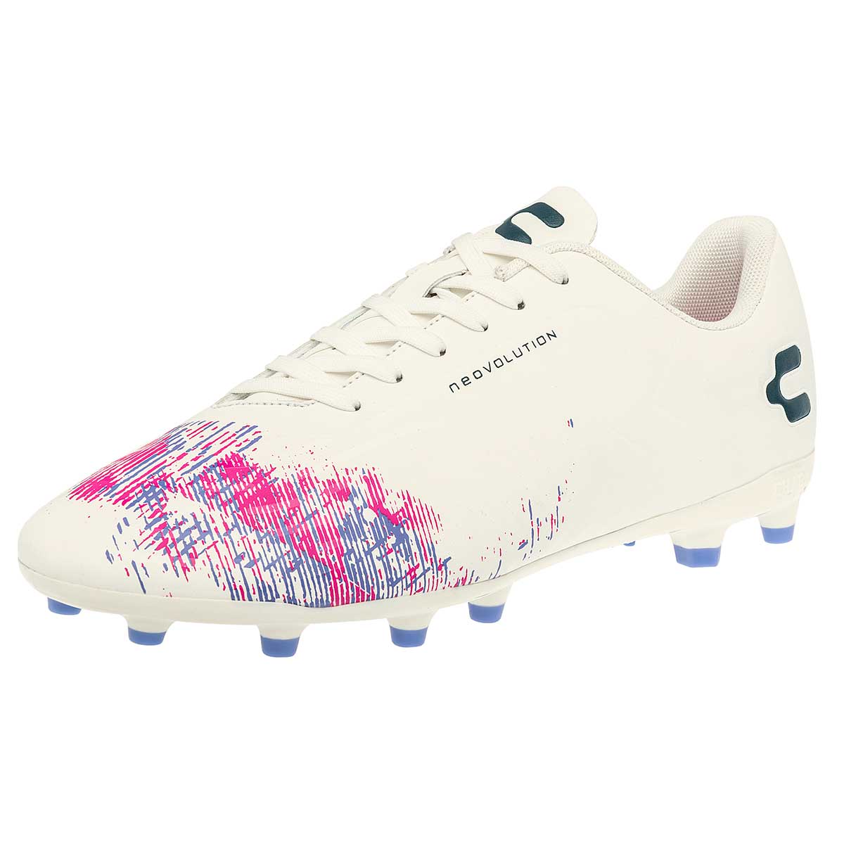 Zapatos Deportivos Tacos De Futbol Blancos Tenis Deportivo Charly