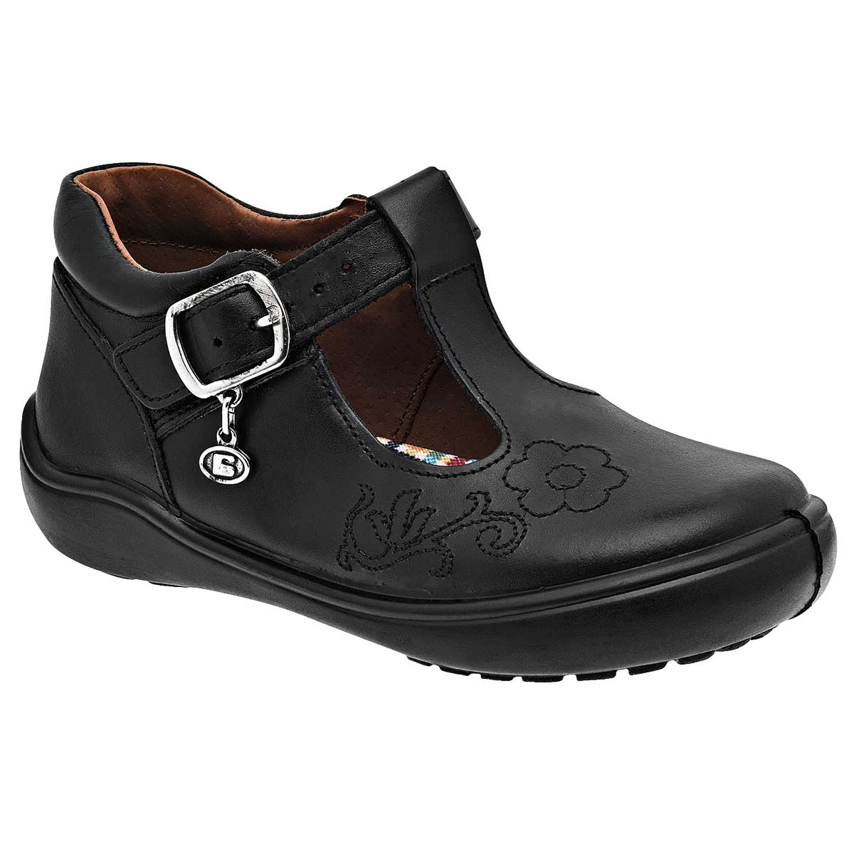 Zapatos mary jane Exterior Piel Color Negro Para Niña De Coqueta