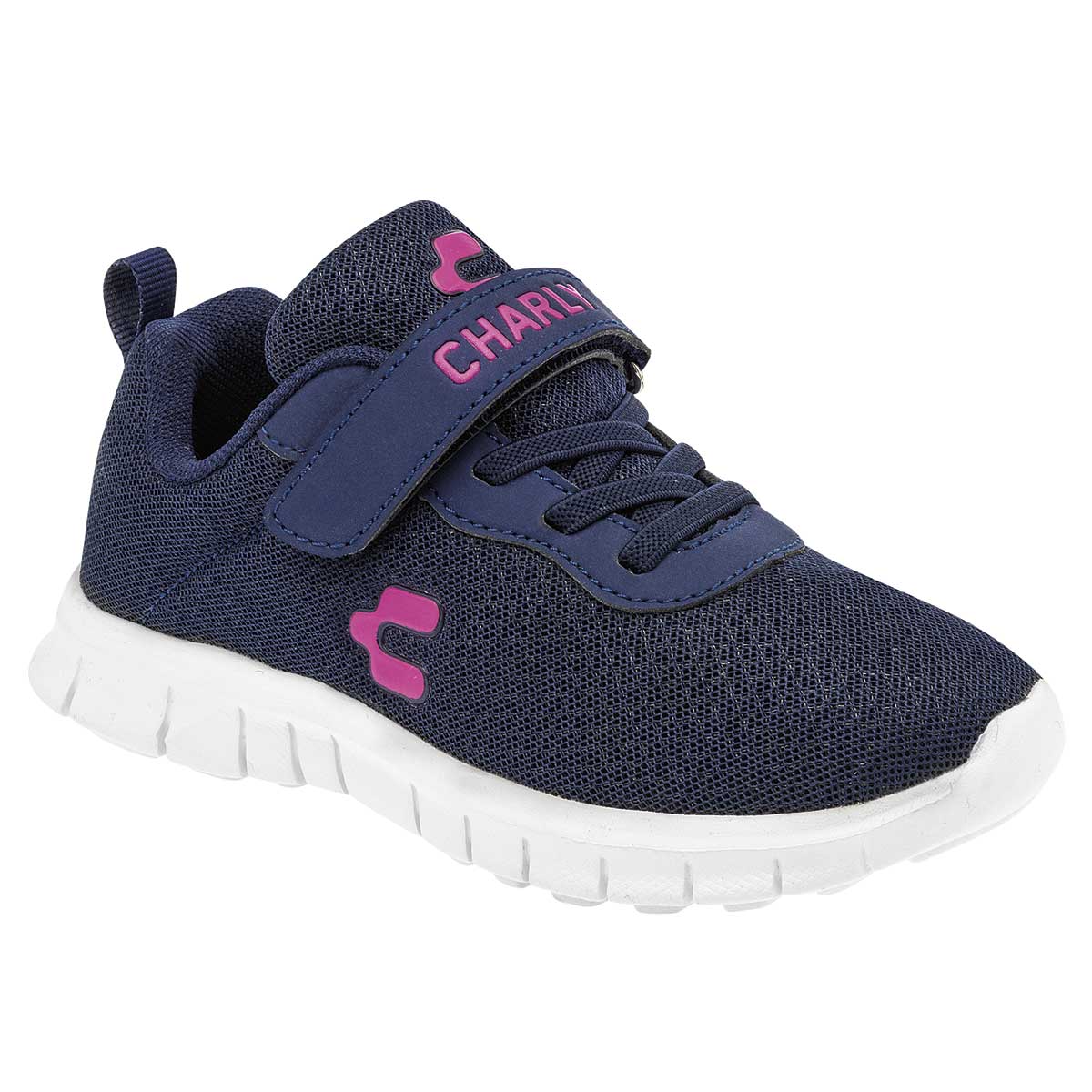 Tenis deportivos Exterior Textil Color Marino Para Niña De Charly