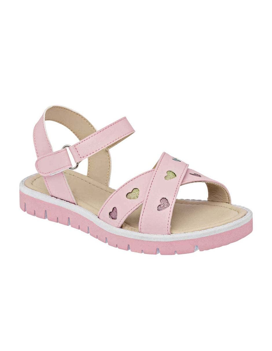 Sandalias Exterior Sintético Color Rosa Para Niña De Been Class