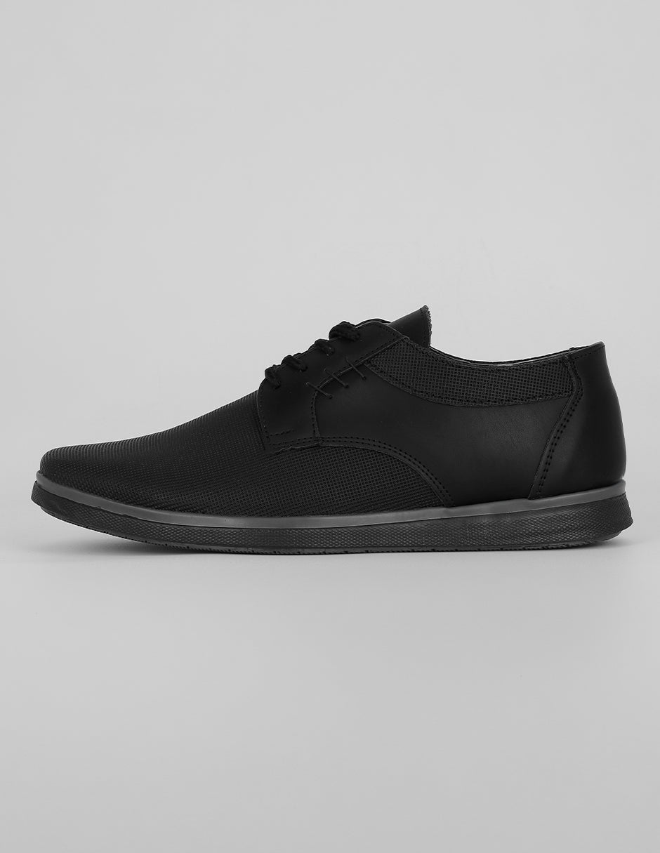 Oxfords Exterior Piel vegana Color Negro Para Hombre De RBCOLLECTION