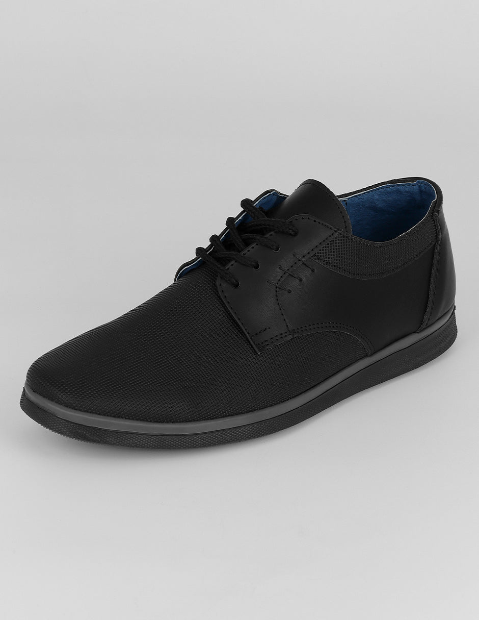 Oxfords Salerno en Piel vegana – Negro