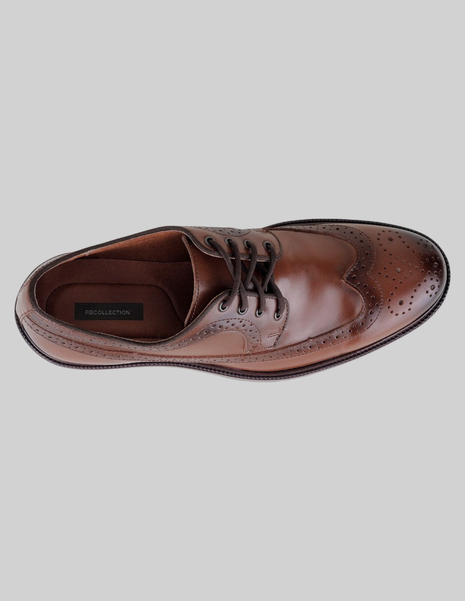 Oxfords Hand made en Piel – Café