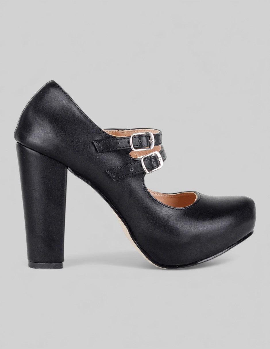 Zapatillas Jean en Piel vegana – Negro