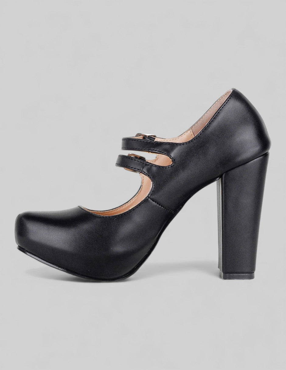 Zapatillas Jean en Piel vegana – Negro