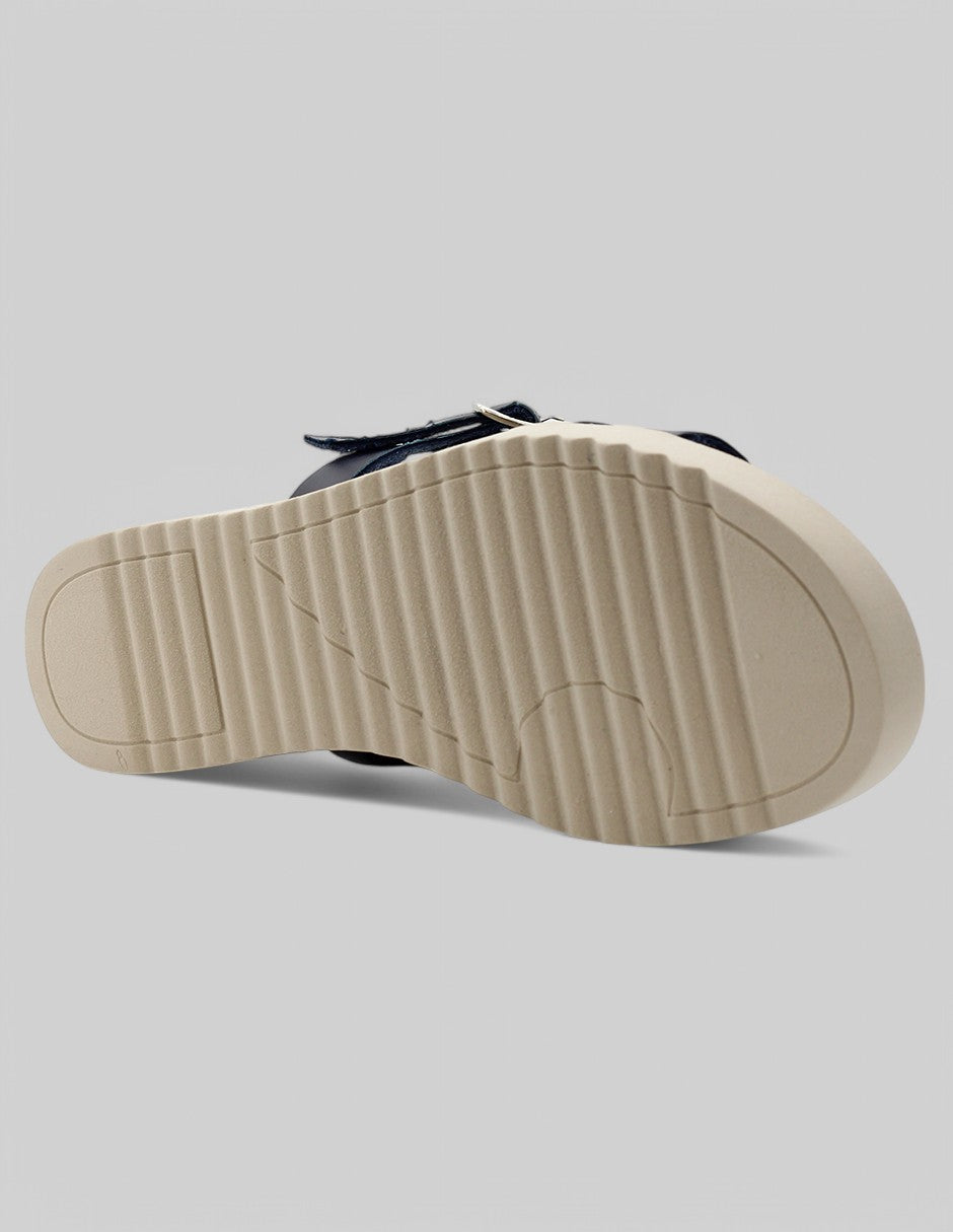 Sandalias con plataforma Sprint en Piel vegana - Azul