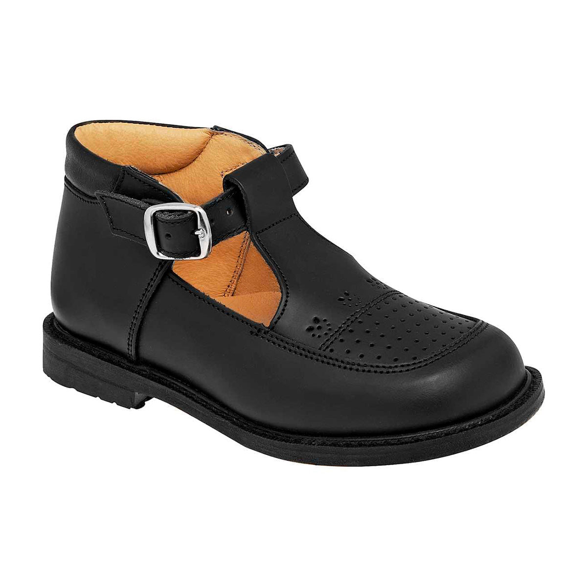 Zapato Escolar RBCOLLECTION Exterior Piel Color Negro Para Niña