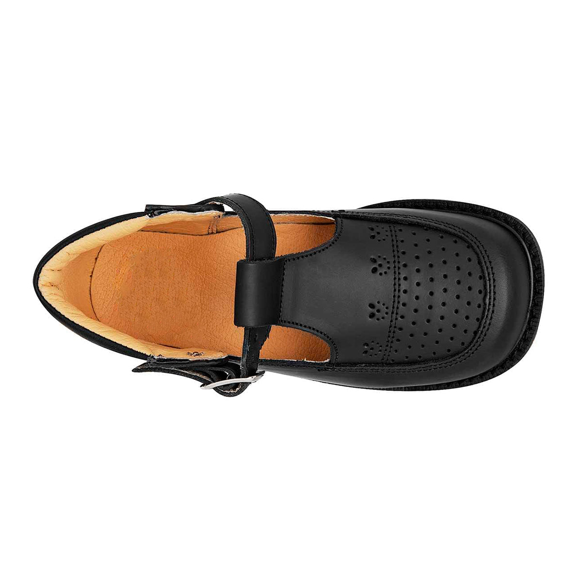 Zapato Escolar RBCOLLECTION Exterior Piel Color Negro Para Niña