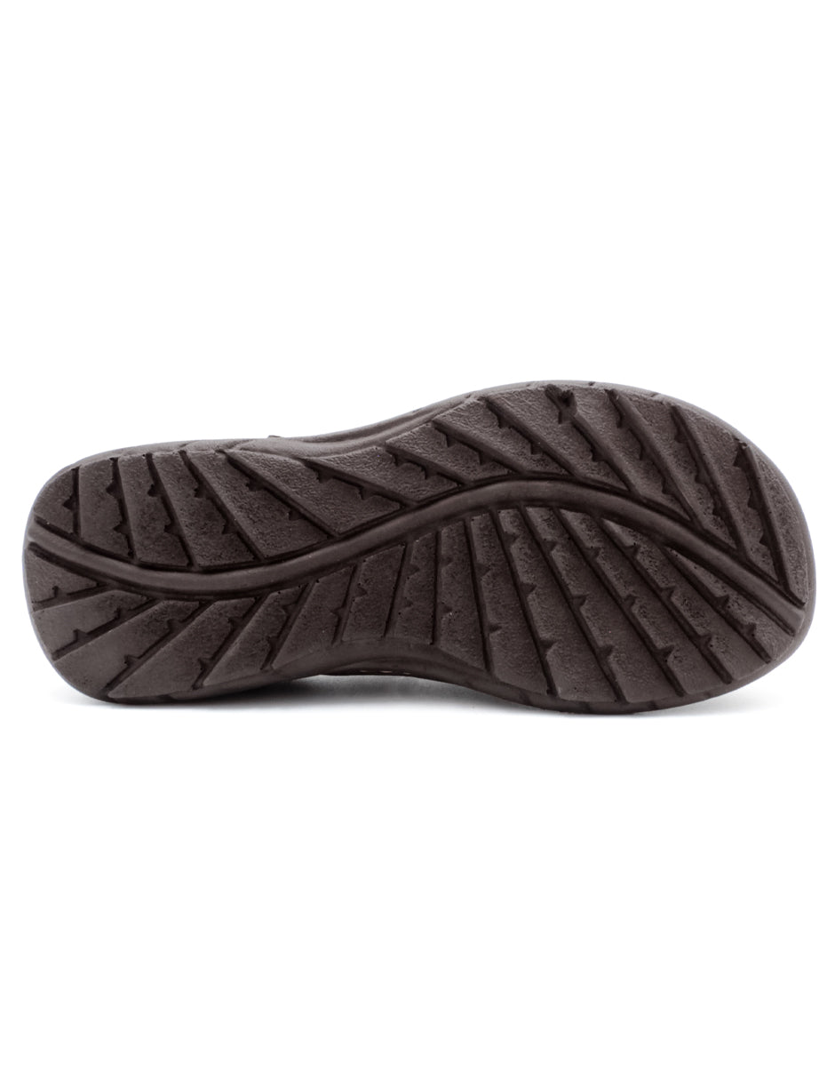 Sandalias casuales Exterior Piel Color Café Para Hombre De RBCOLLECTION