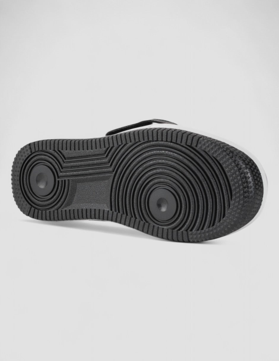 Tenis botín Agle Piel vegana - Negro