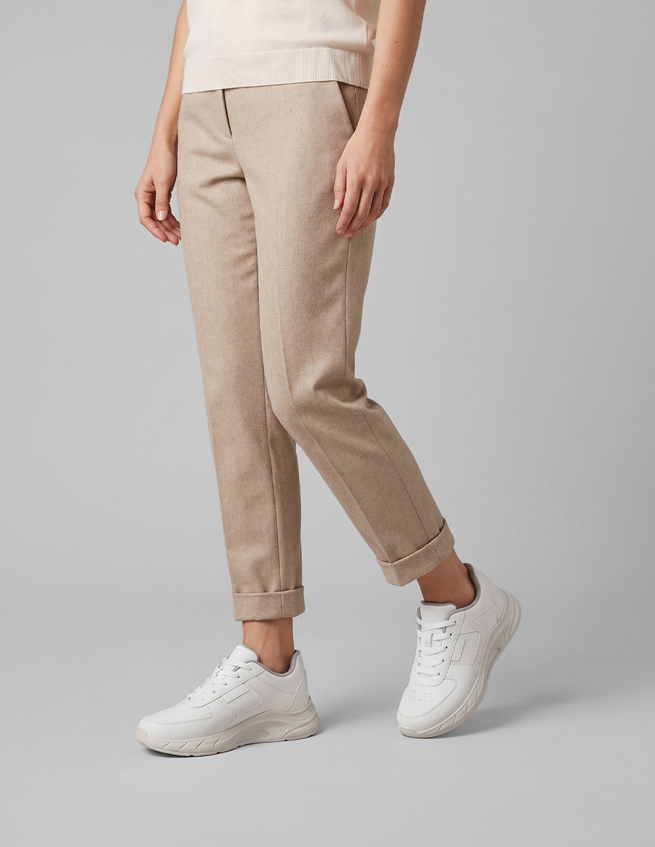 Tenis tipo deportivo  Vegano en Piel vegana – Blanco