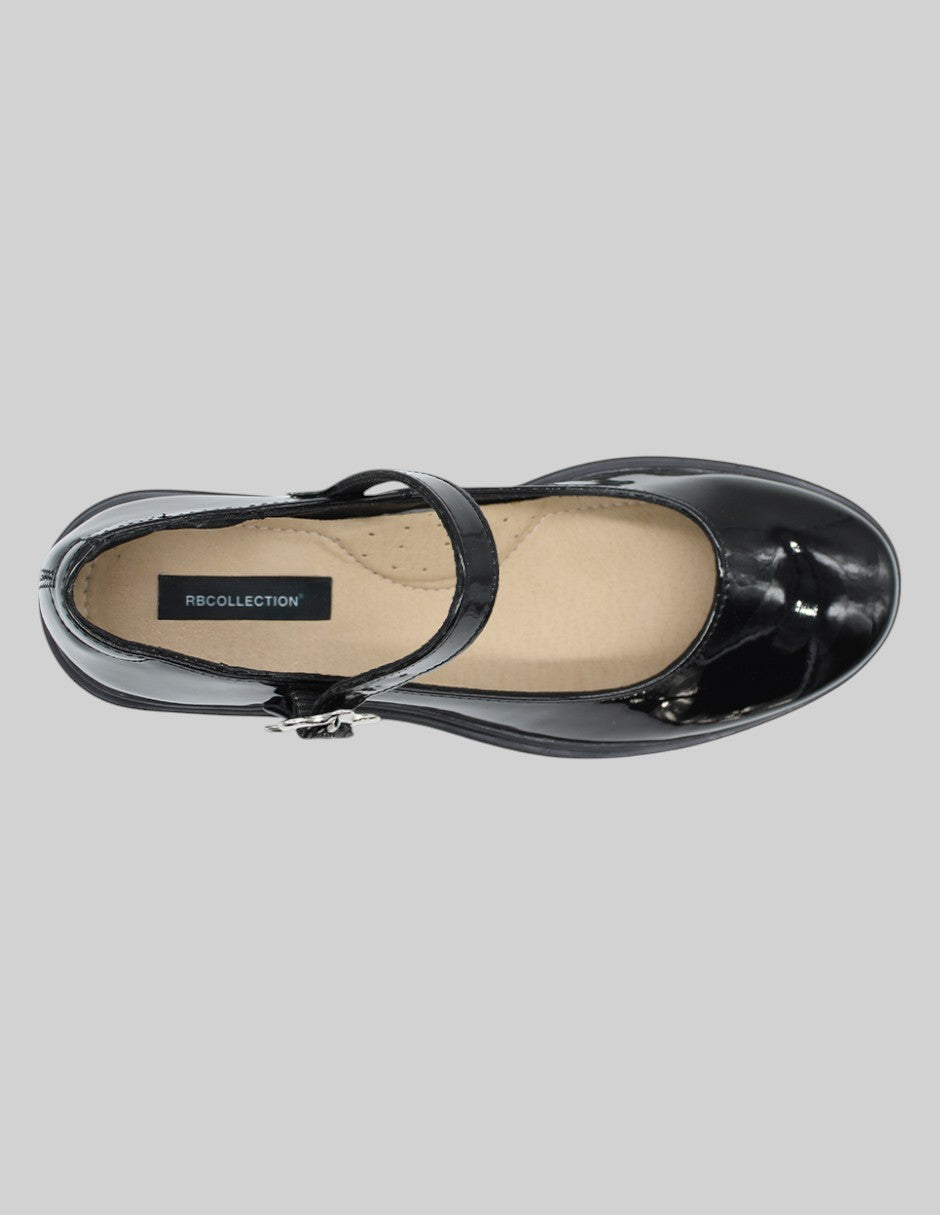 Mary Jane Nature en Charol – Negro