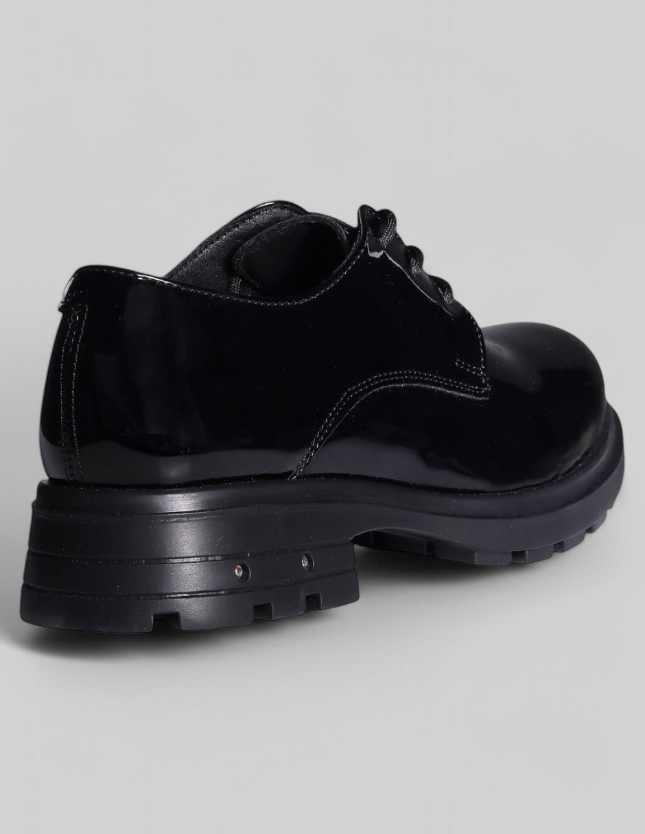 Oxfords Italy en Charol – Negro
