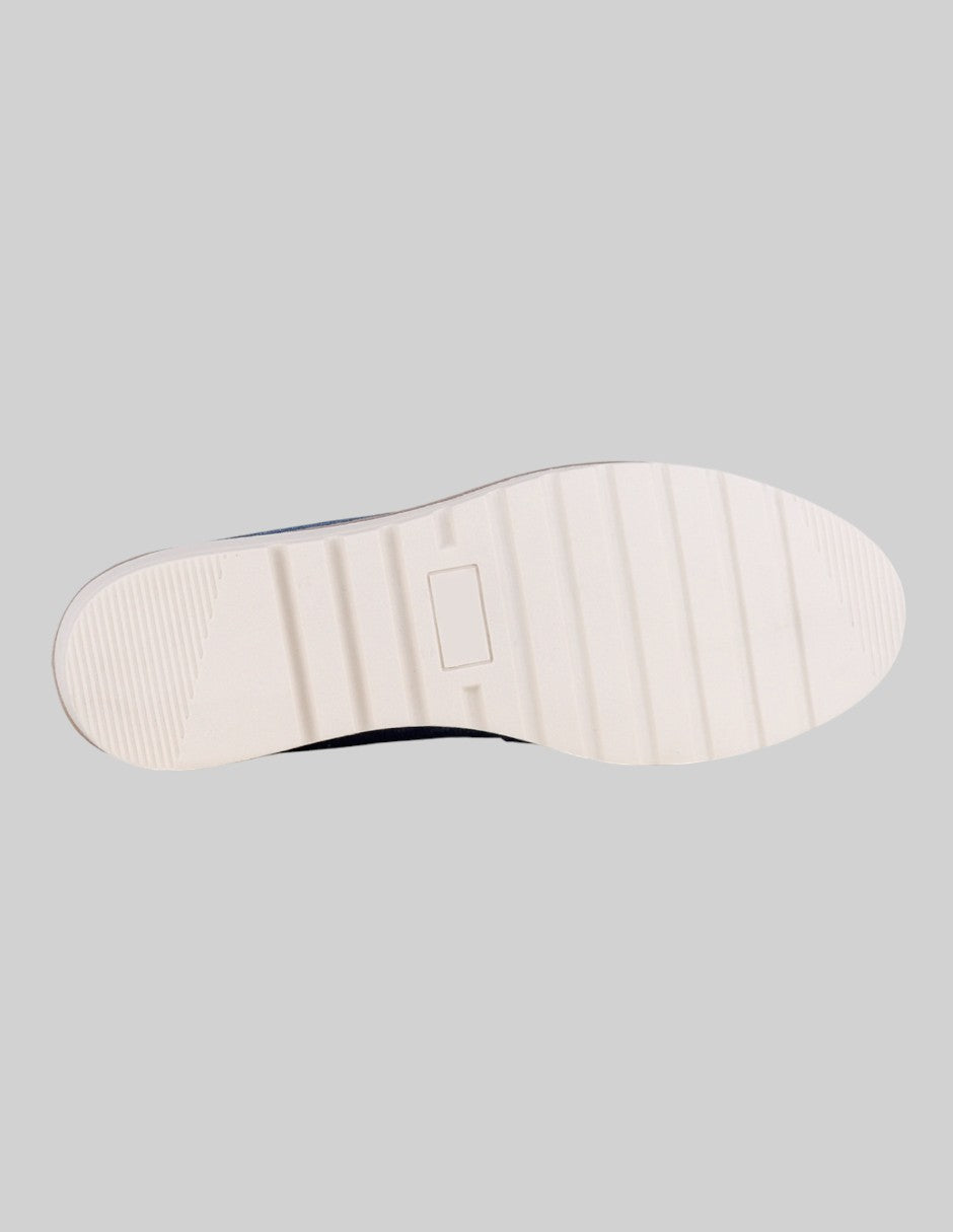 Mocasines Dalia en Textil – Azul