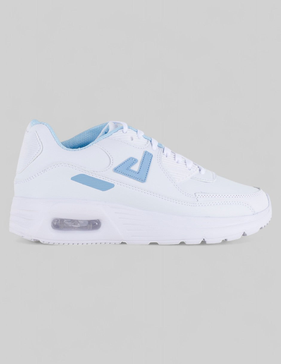 Tenis tipo Deportivo A&P en Piel vegana – Blanco