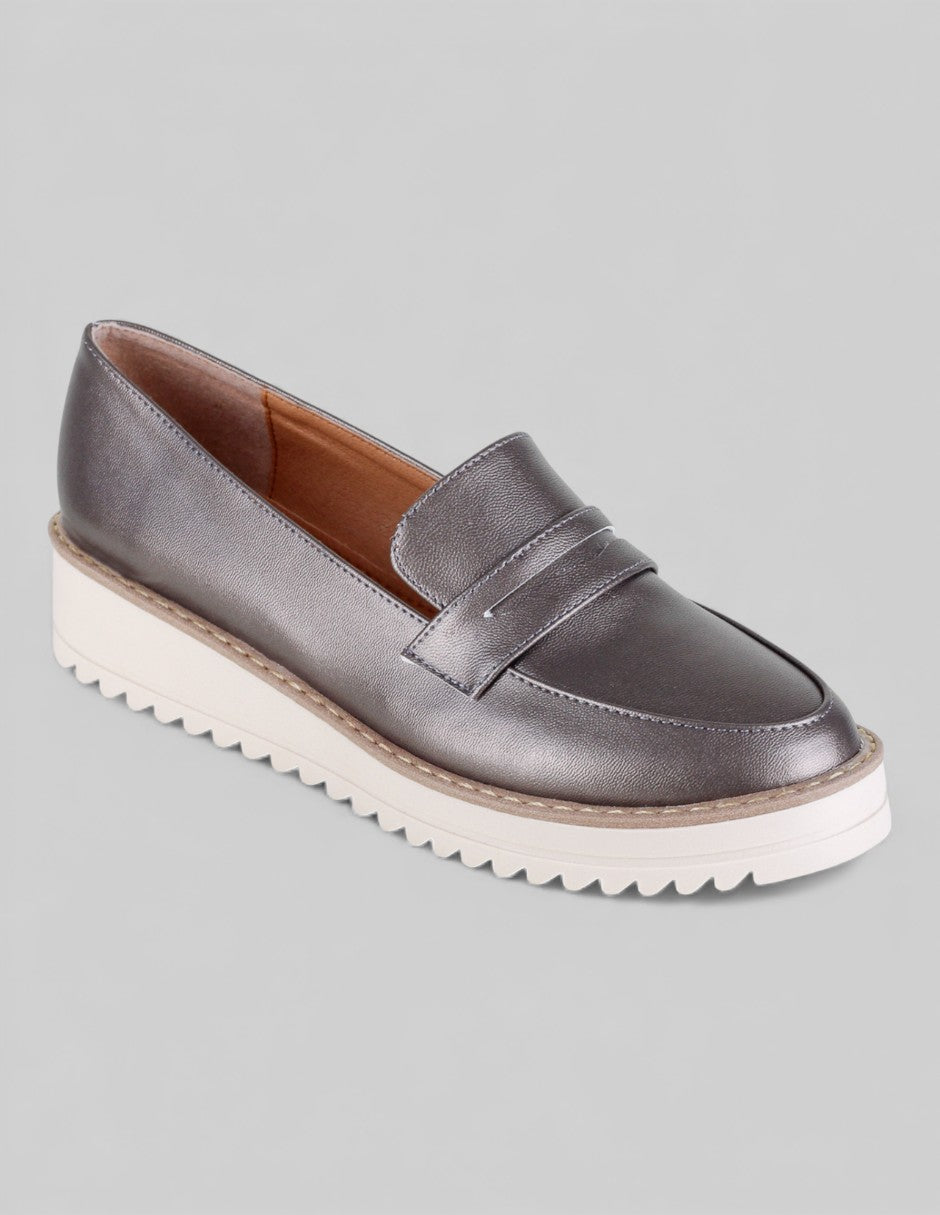 Mocasines Prim en Sintético – Dorado