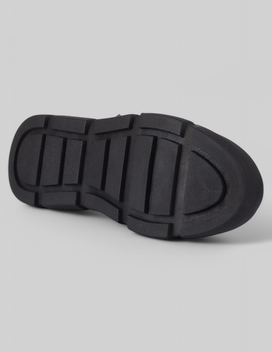 Tenis con cordones Italia Sintético - Negro