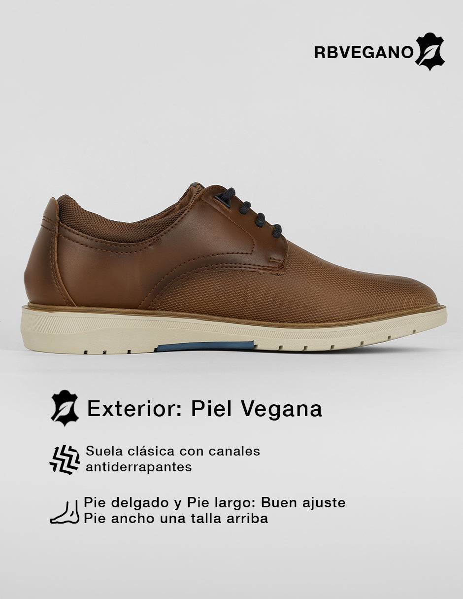 Oxfords Salerno en Piel vegana – Café