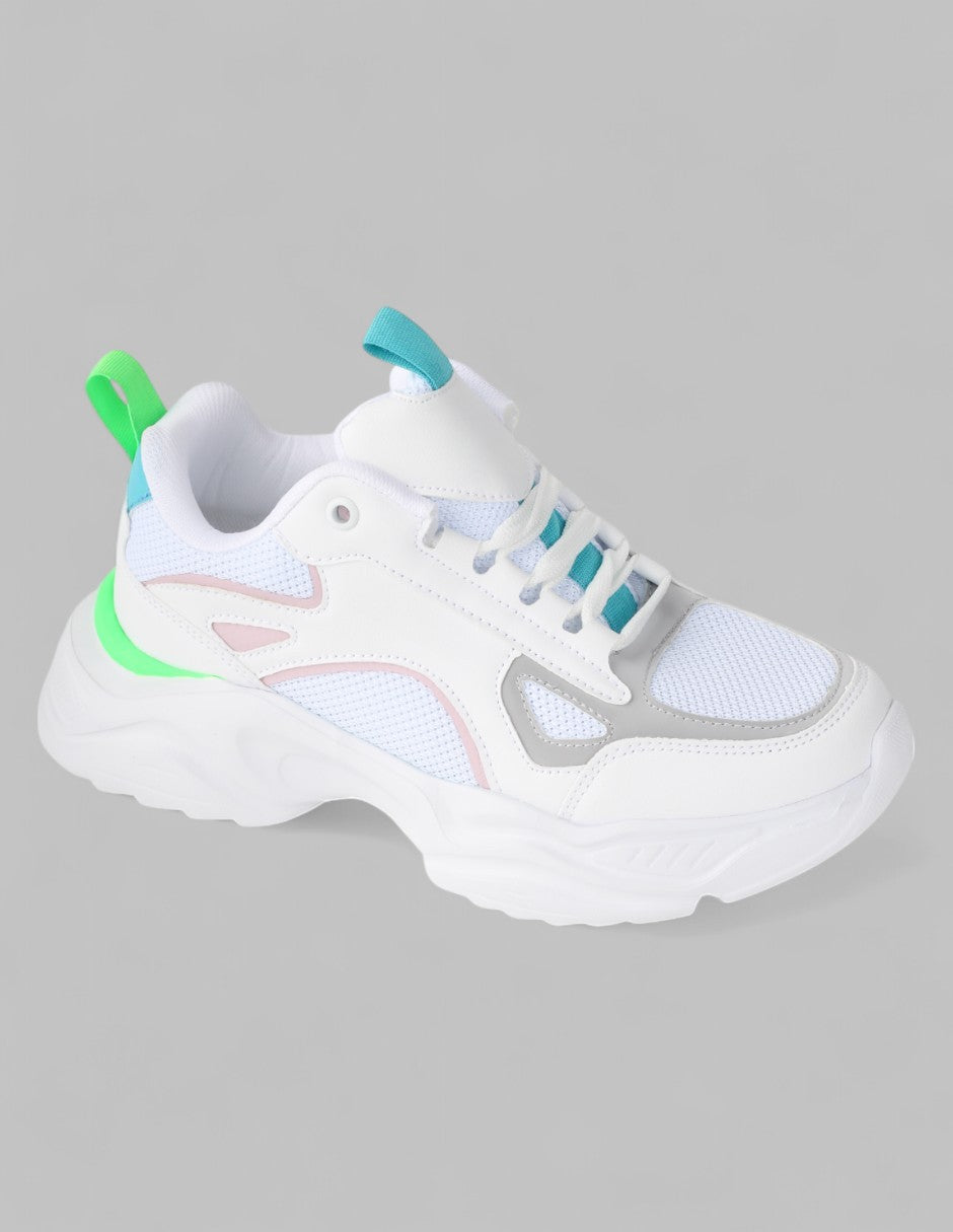 Tenis tipo deportivo Agle Textil - Multicolor