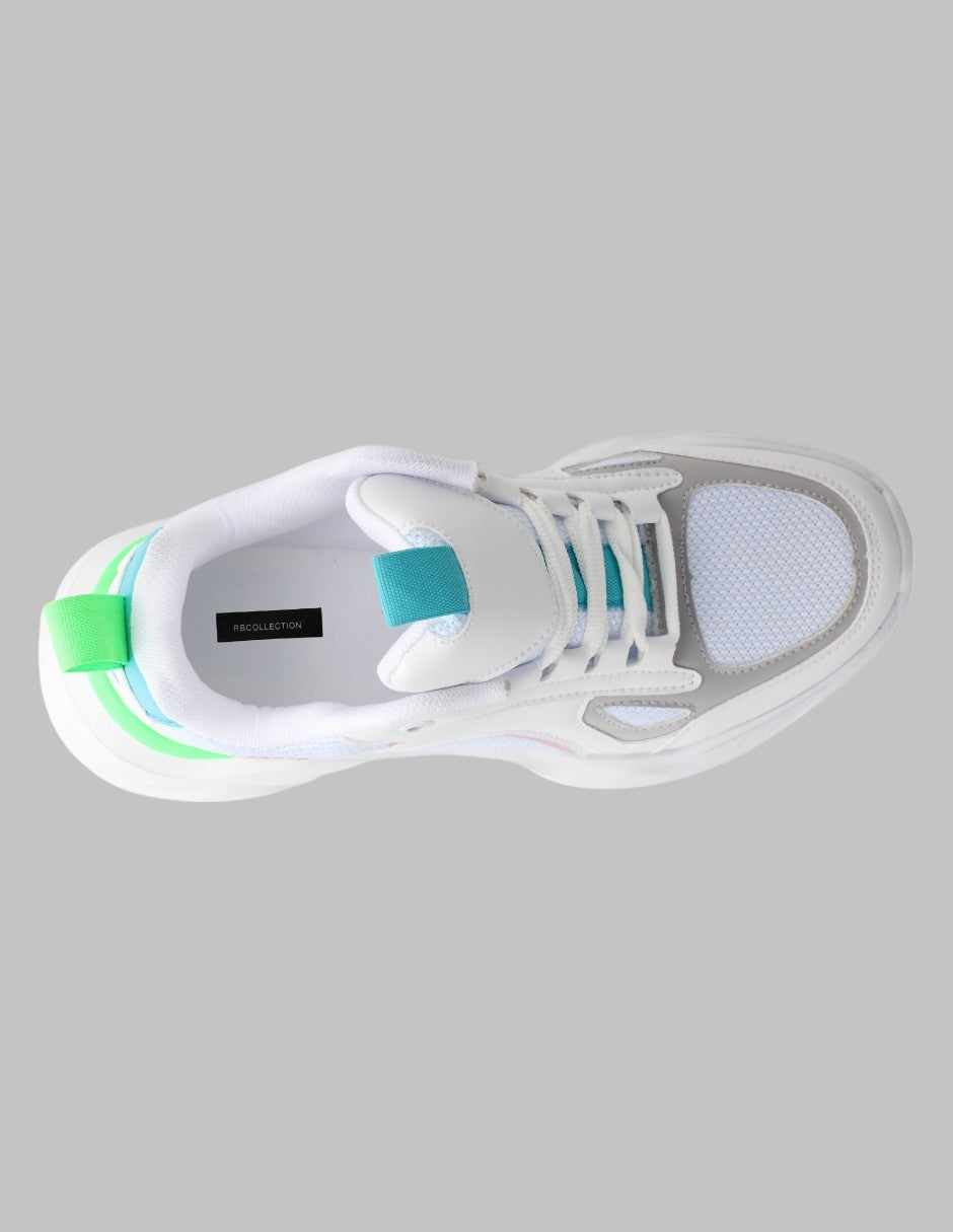 Tenis tipo deportivo Agle Textil - Multicolor