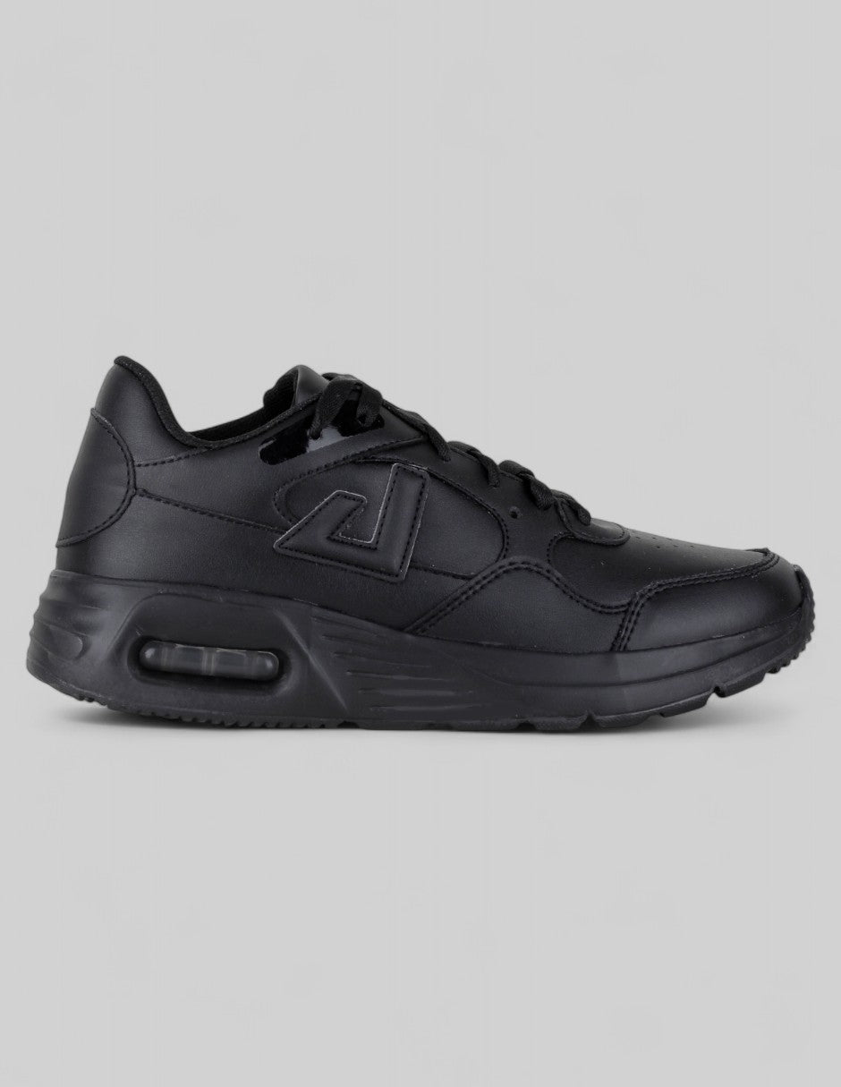 Tenis tipo deportivo Urban en Piel vegana – Negro