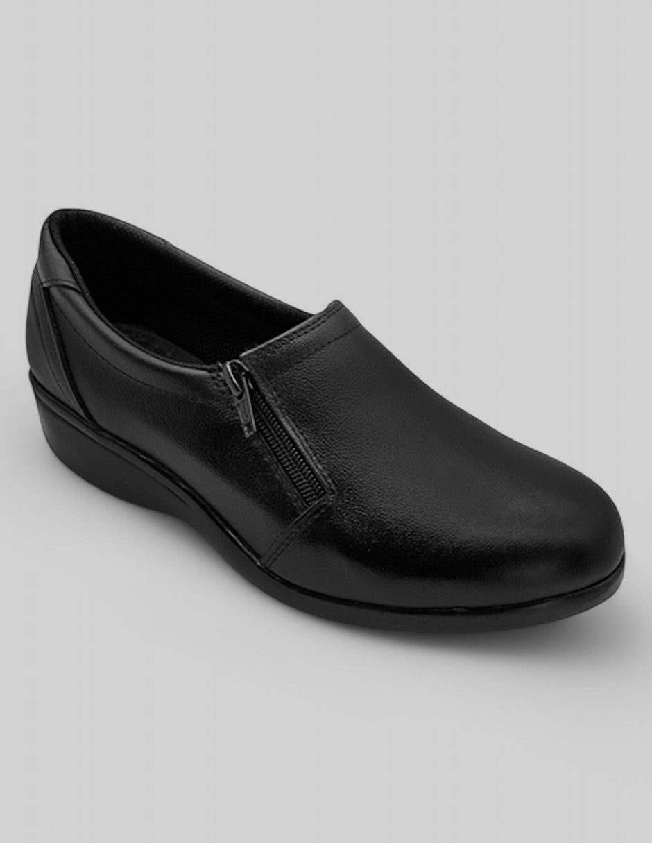 Mocasines Exterior Piel vegana Color Negro Para Mujer De RBCOLLECTION