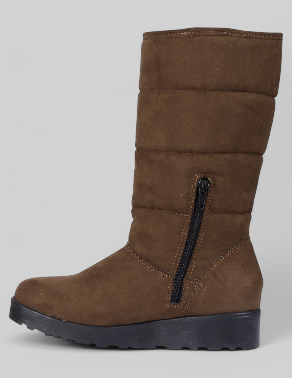 Botas casuales Bosquí en Textil – Café