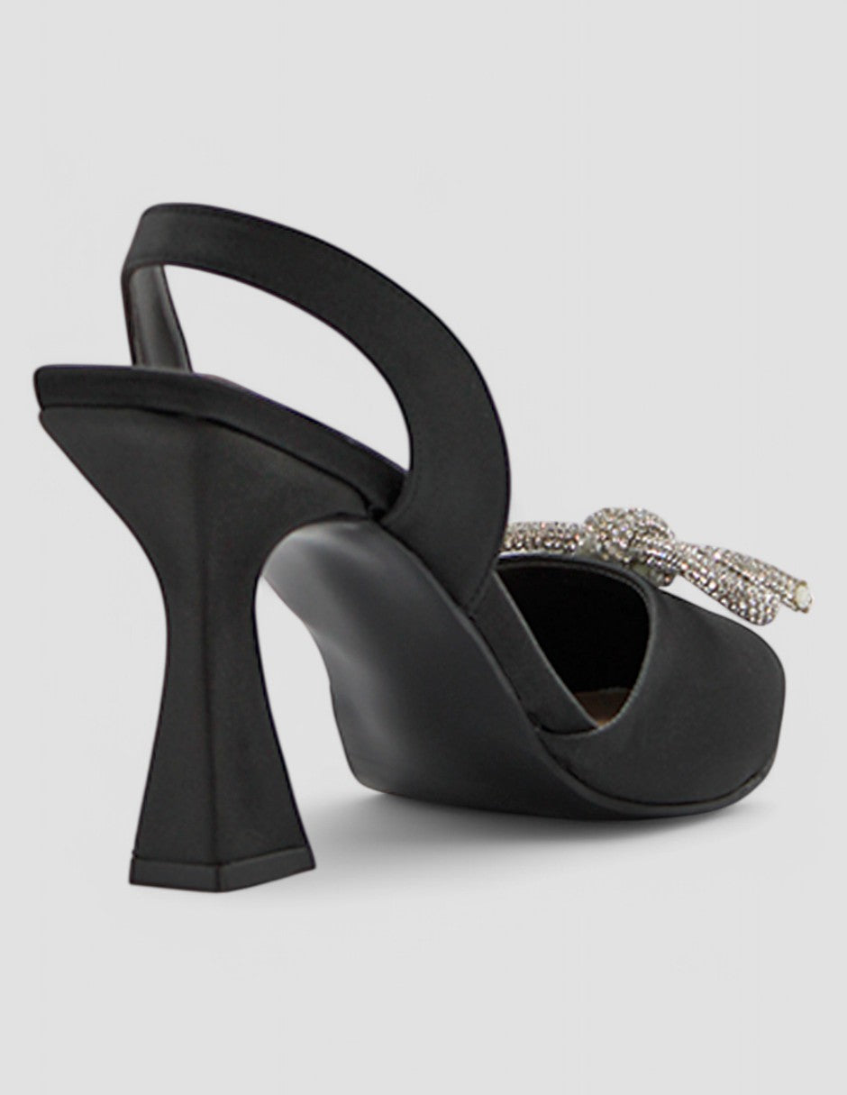 Zapatillas Lady en Textil – Negro