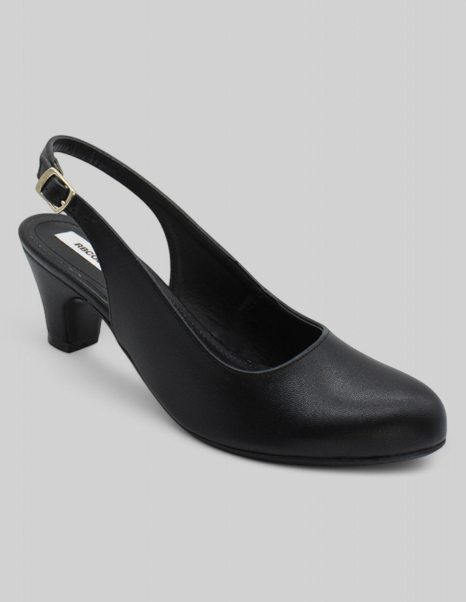 Zapatillas Exterior Piel vegana Color Negro Para Mujer De RBCOLLECTION