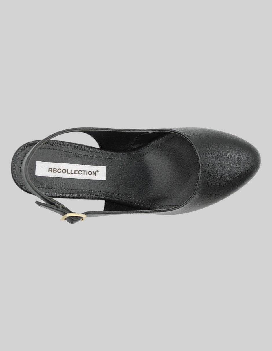 Zapatillas Lady en Piel vegana – Negro