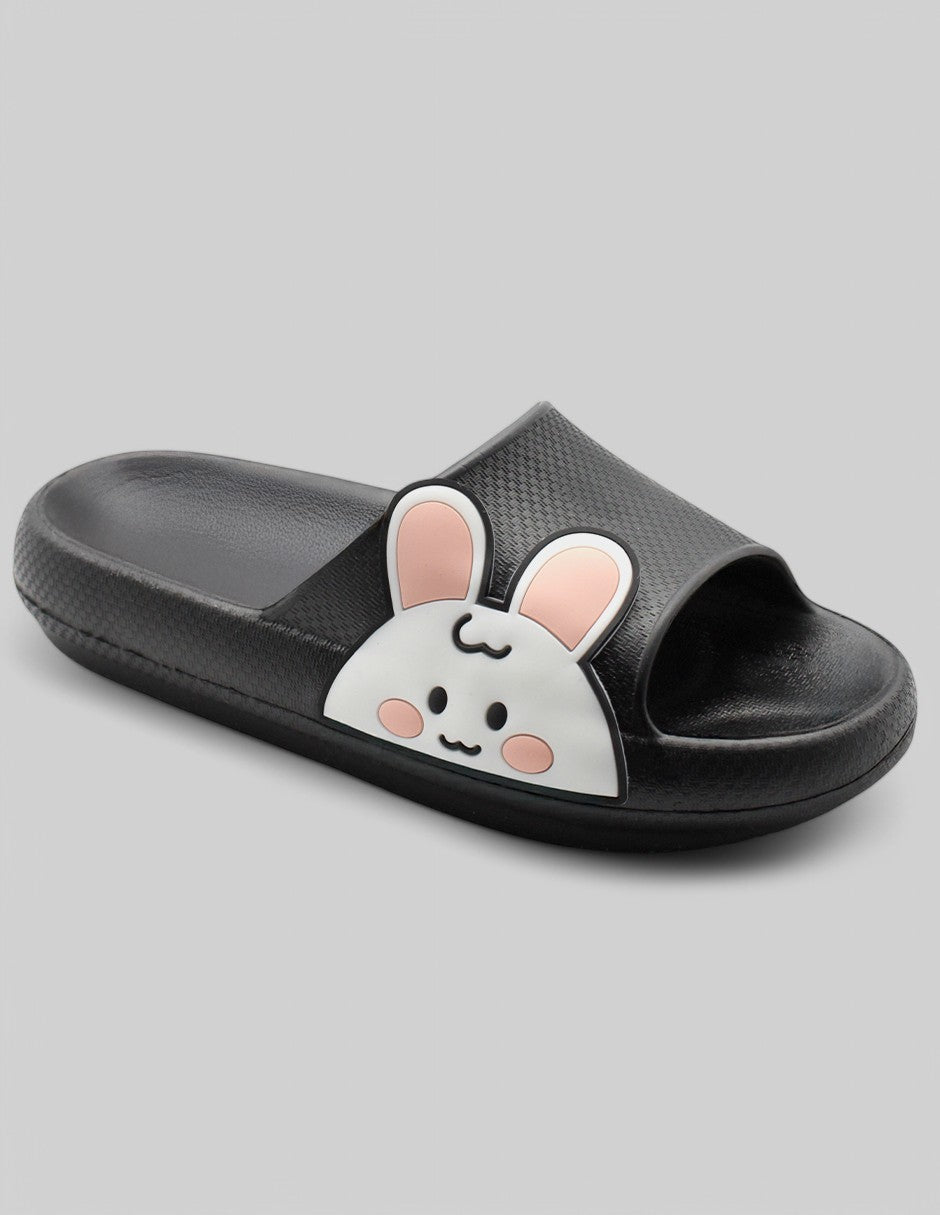 Sandalias clásicas Exterior Sintético Color Negro Para Mujer De RBBASICS