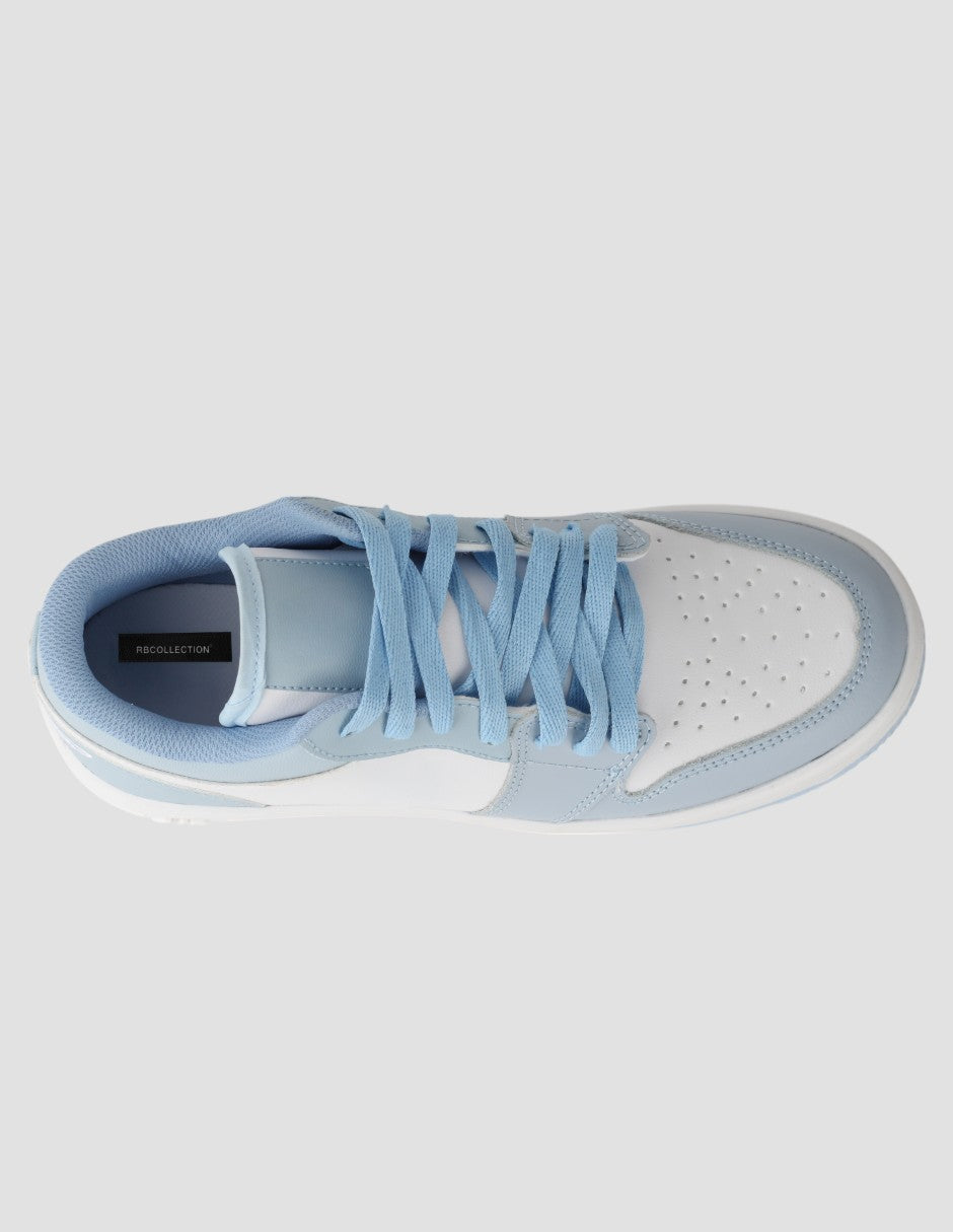 Tenis con cordones Urban Piel vegana - Azul