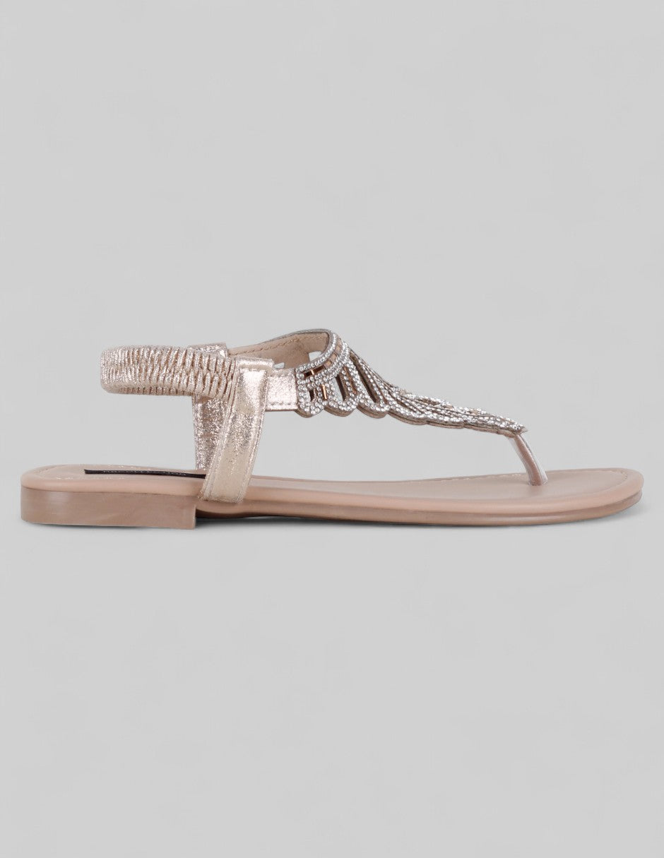 Sandalias de piso Glowm en Sintético – Dorado