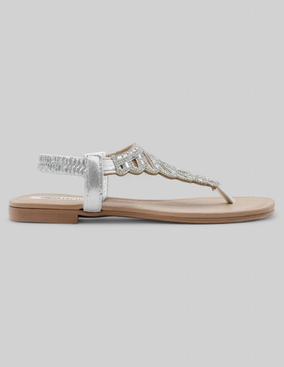 Sandalias de piso Ave en Sintético - Plata