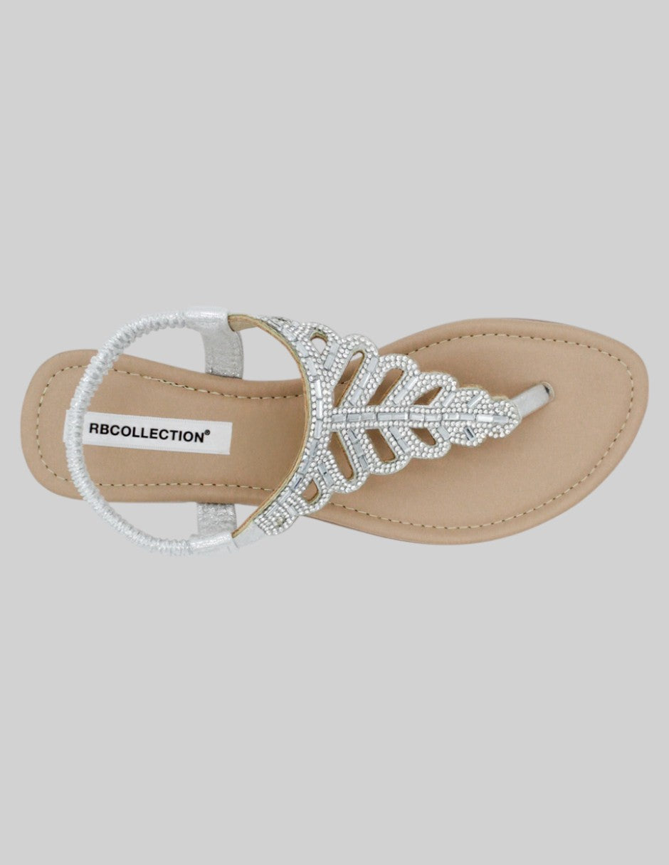 Sandalias de piso Ave en Sintético - Plata