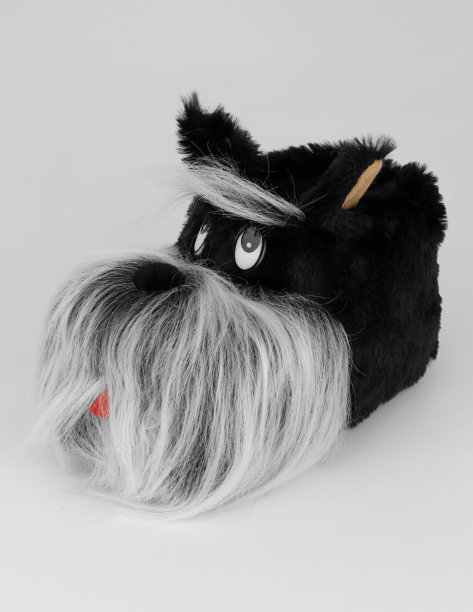 Pantuflas Sleep en Textil – Negro
