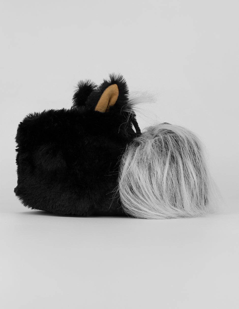 Pantuflas Sleep en Textil – Negro