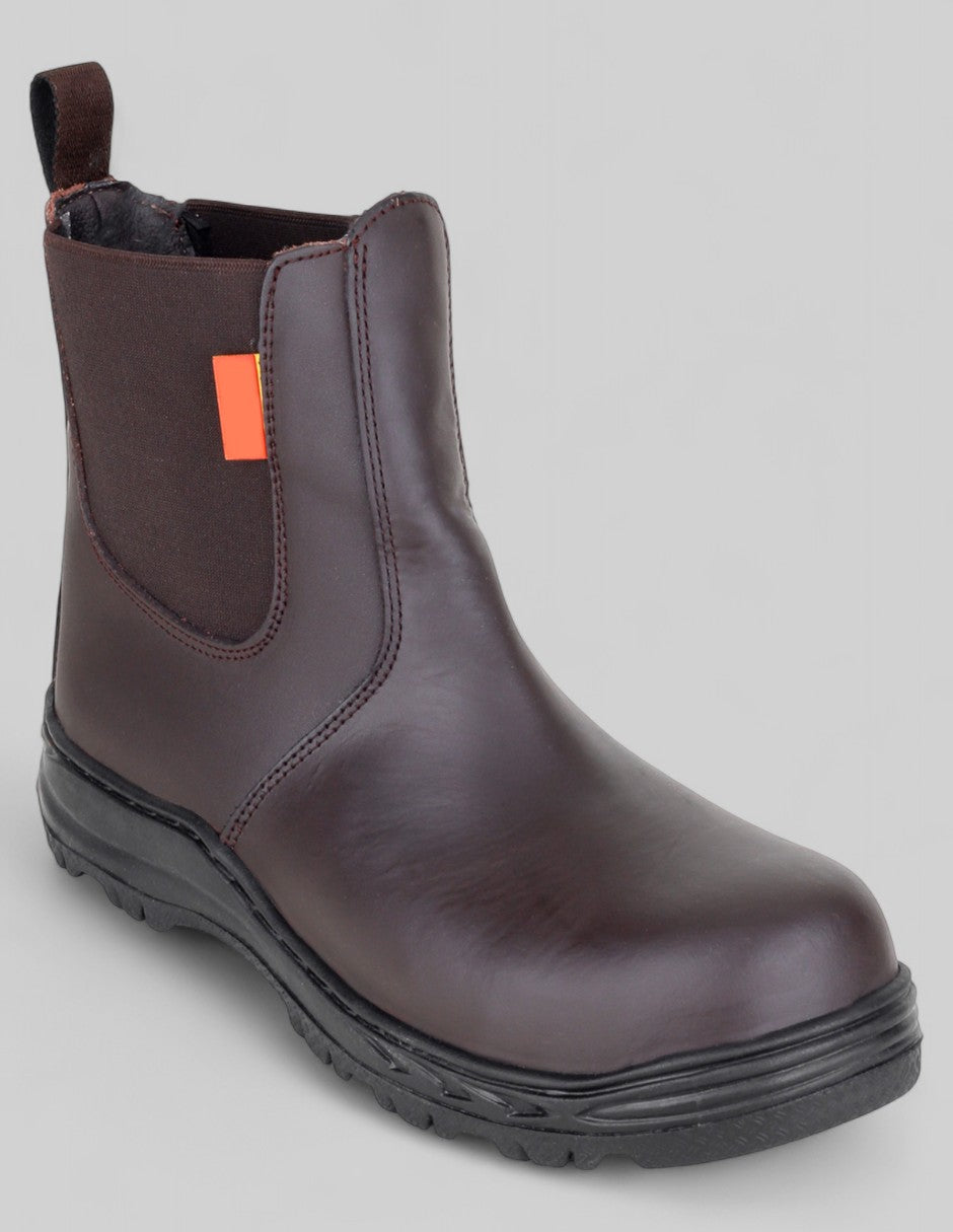 Botas industriales Work en Piel – Café