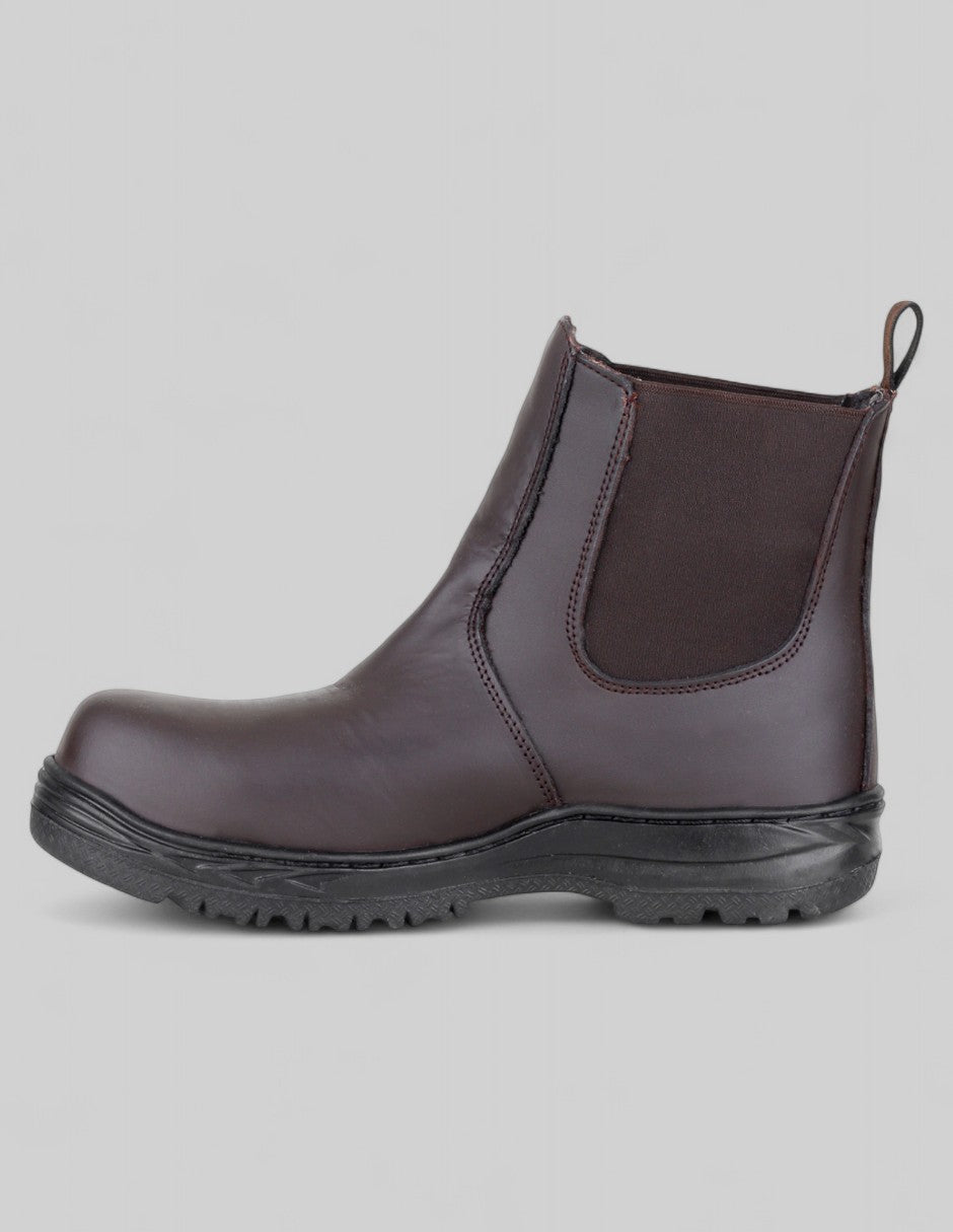 Botas industriales Work en Piel – Café