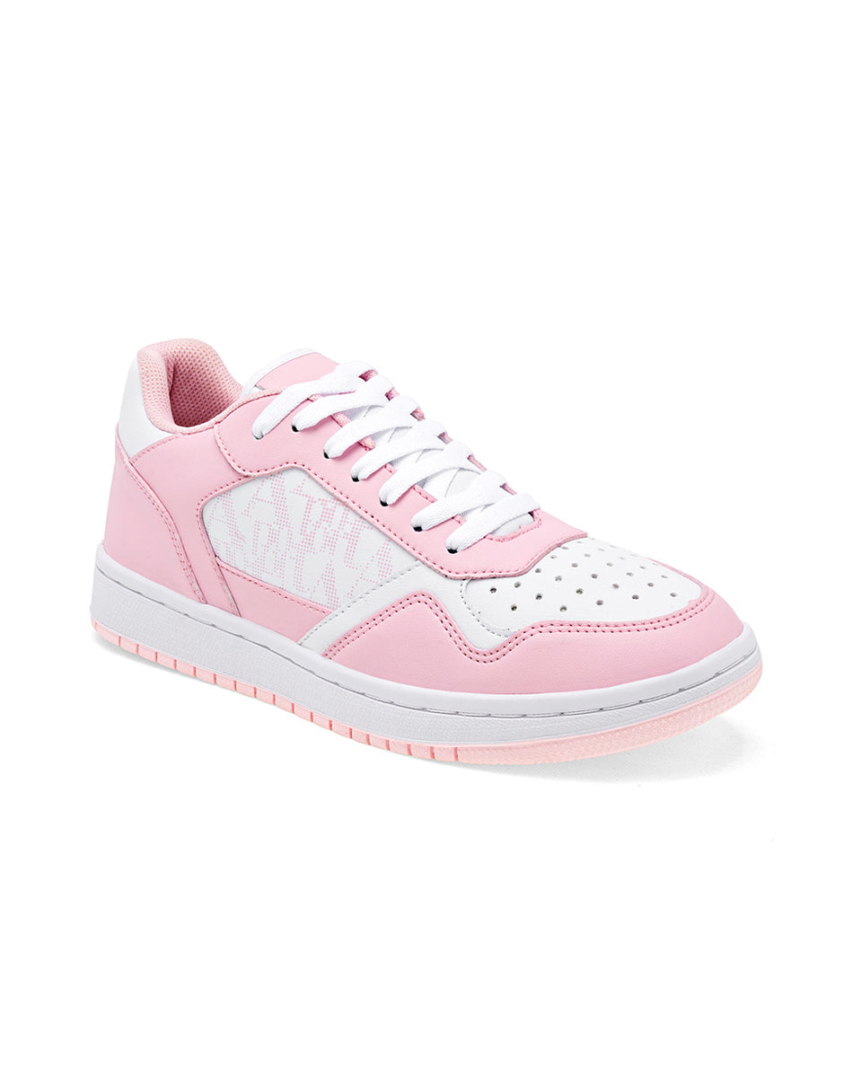 Tenis con cordones Color Blanco Para Mujer De RBCOLLECTION