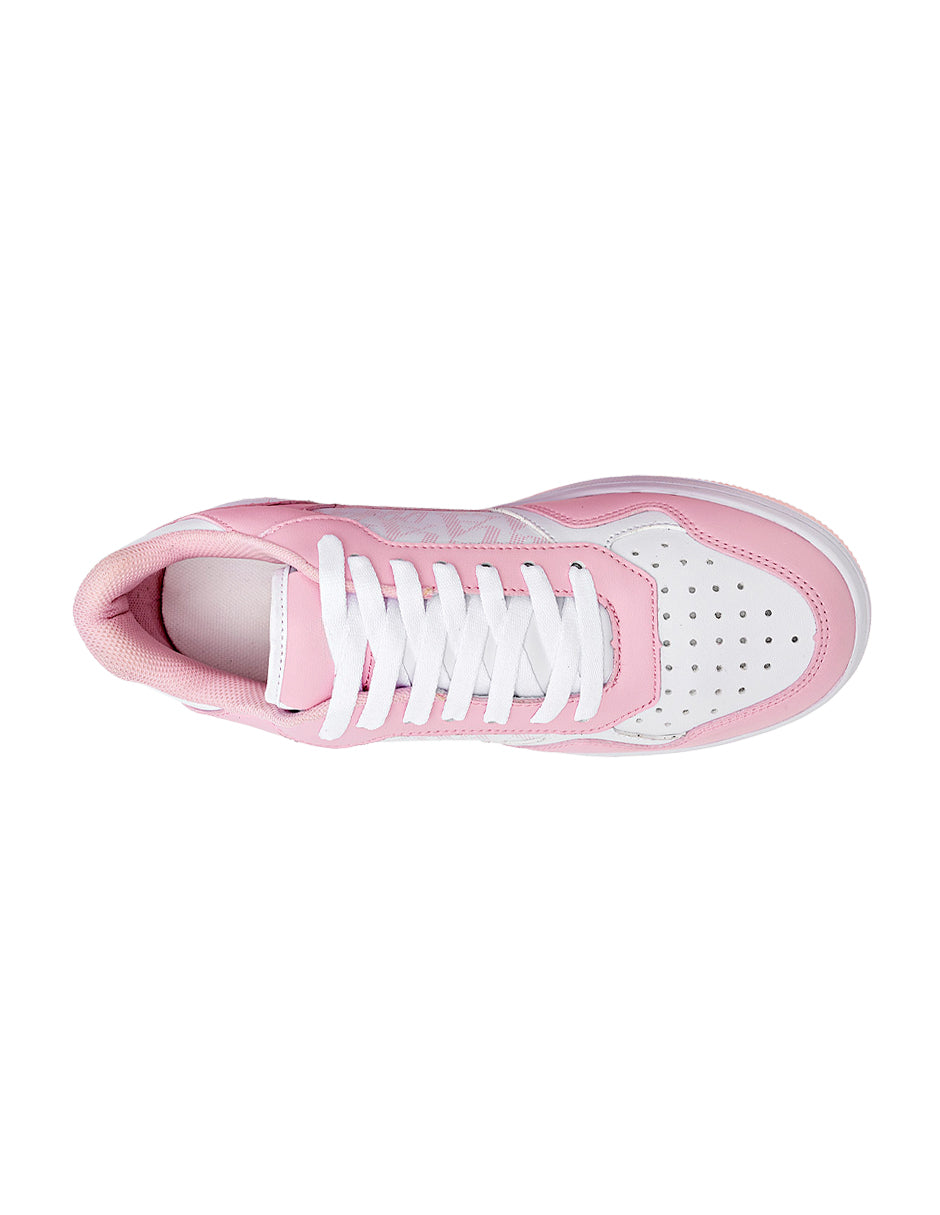 Tenis con cordones Color Blanco Para Mujer De RBCOLLECTION