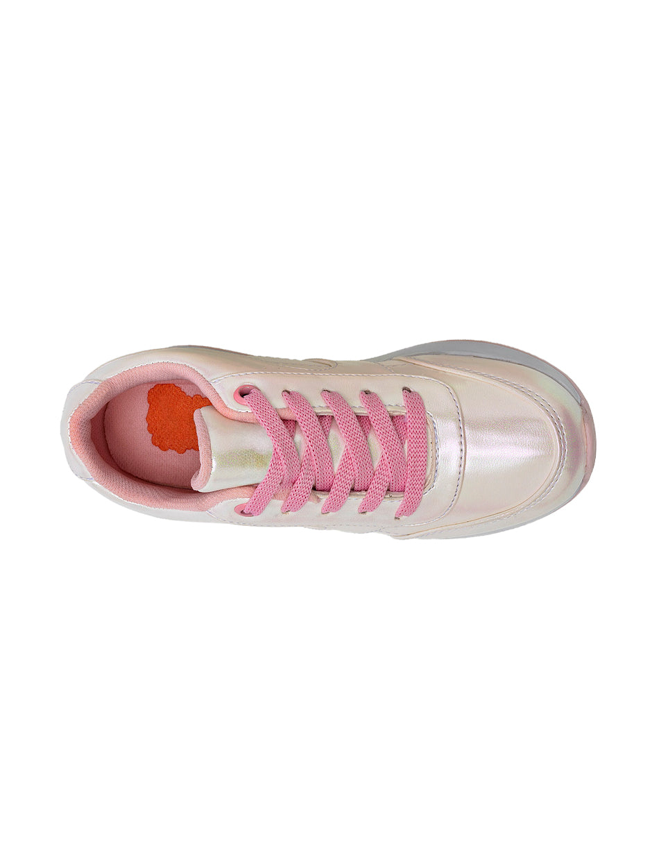 Tenis con cordones Color Blanco Para Mujer De RBCOLLECTION