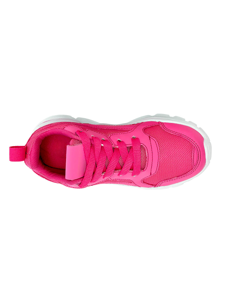 Tenis tipo deportivo Color Rosa Para Mujer De RBCOLLECTION