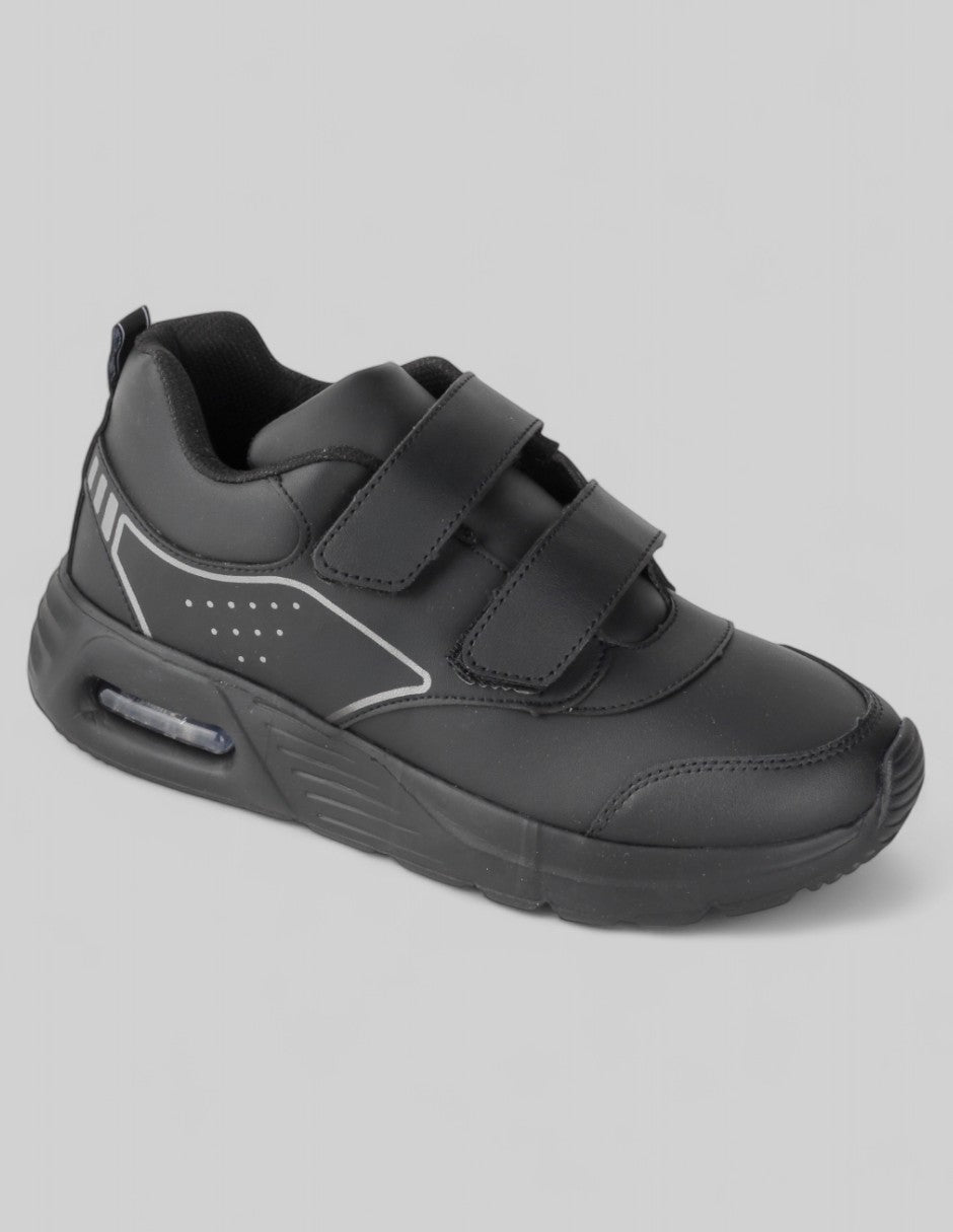 Tenis tipo racing Urban Sintético - Negro