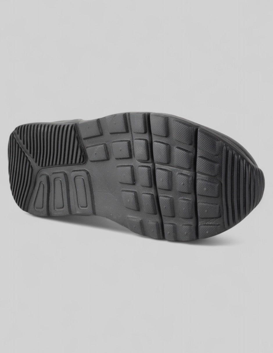 Tenis tipo racing Urban Sintético - Negro