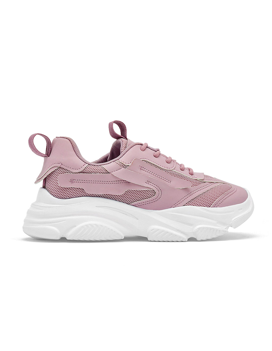 Tenis tipo deportivo Color Lila Para Mujer De RBCOLLECTION