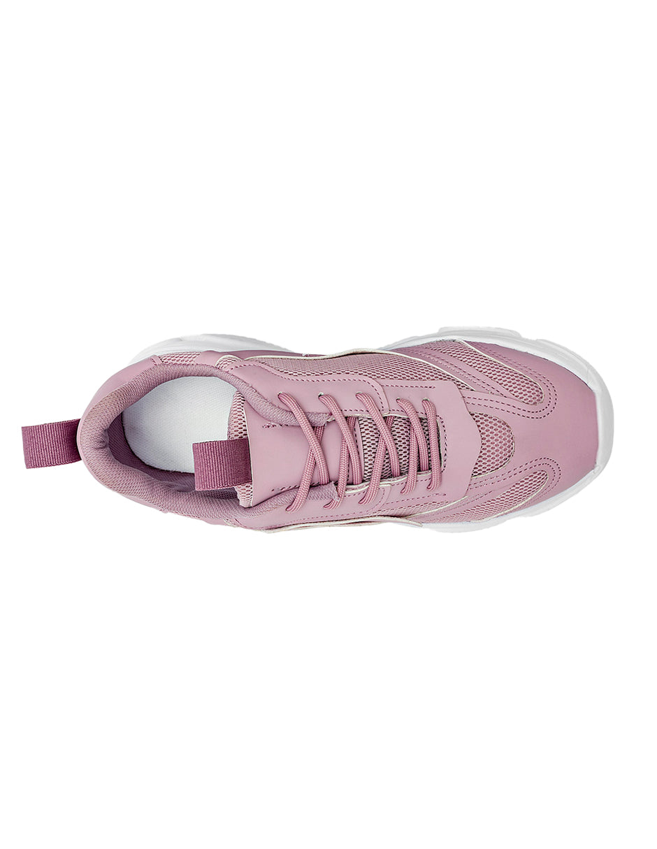 Tenis tipo deportivo Color Lila Para Mujer De RBCOLLECTION