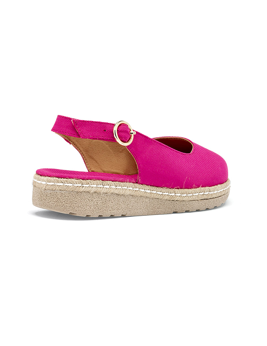 Alpargatas Color Rosa Para Mujer De RBBASICS